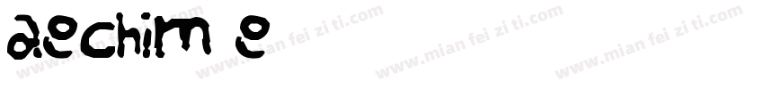 Maechim Re字体转换